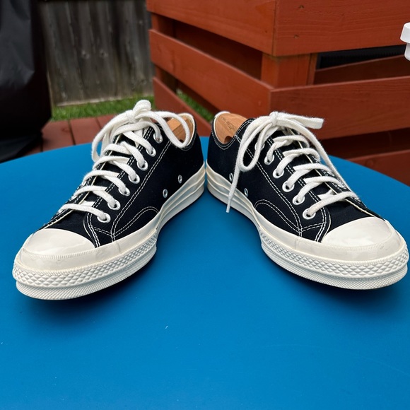 Converse x Comme des Garçons PLAY Chuck 70 size 9 - Picture 4 of 6